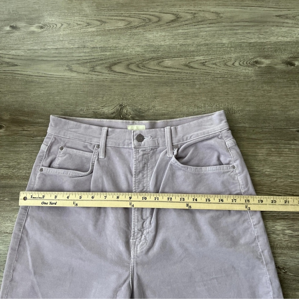 Mother Tunnel Vision Sneak Corduroy Straight Pant Hopscotch Womens 29 - Picture 8 of 16